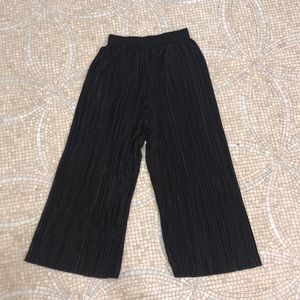H&M black plazzo pants